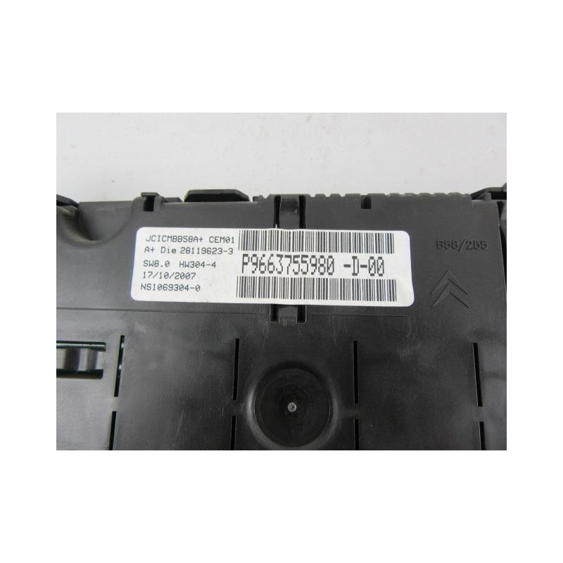 Recambio de cuadro instrumentos : citroen c 4 : 1.6 hdi picasso [2008] para citroen c 4 1.6 hdi picasso referencia OEM IAM 96637