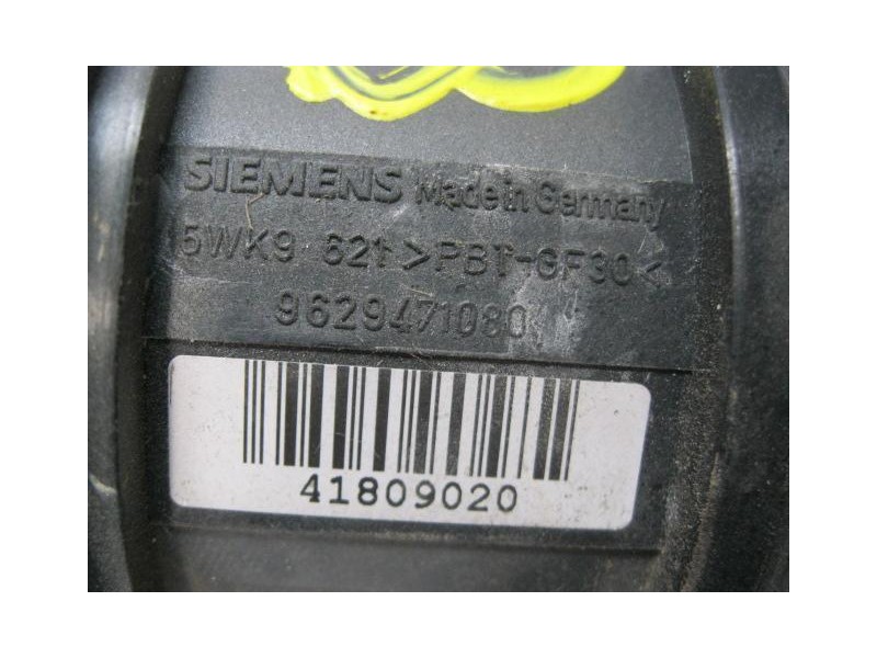 Recambio de caudalimetro : fiat scudo : 2.0 jtd (rhx)(5-p) [2000] para fiat scudo 2.0 jtd (rhx)(5-p) referencia OEM IAM 96294710