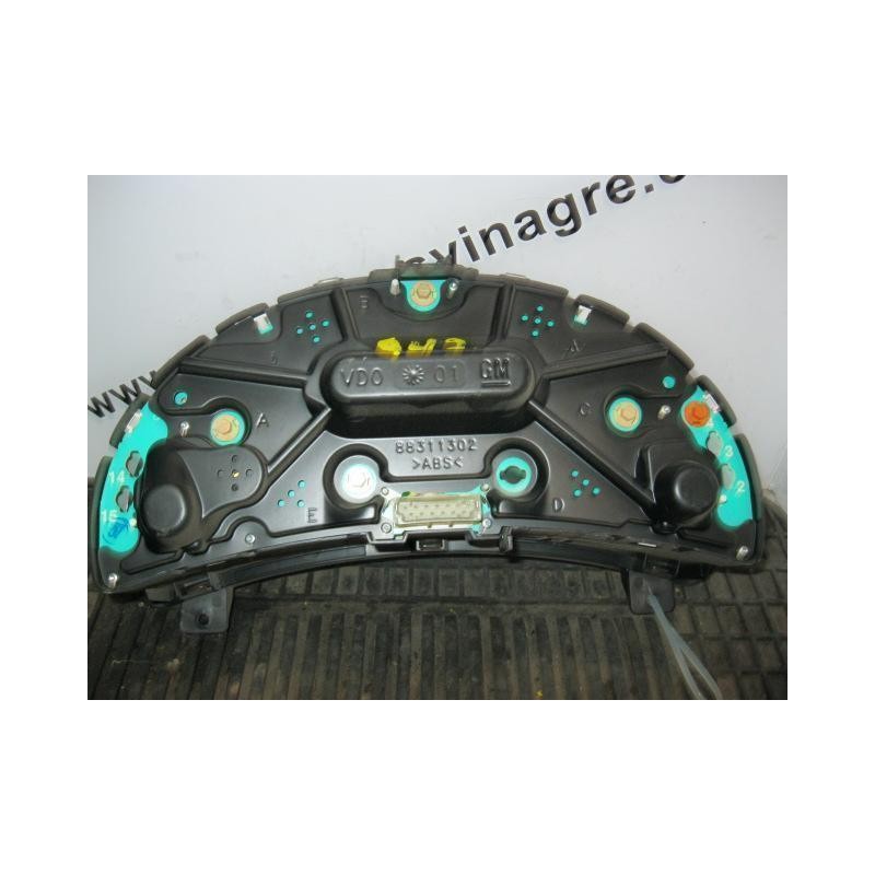 Recambio de cuadro instrumentos : opel corsa : 1.4 g (g-z14xe) (89,76cv) 5p [2002] para opel corsa 1.4 g (g-z14xe) referencia OE