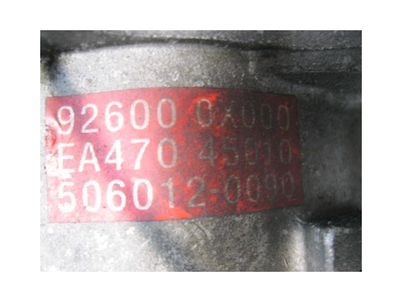 Recambio de aire acondicionado : nissan terrano : 2.7 tdi-td27 ti(125,12cv)largo- 5p [2003] para nissan terrano 2.7 tdi-td27 til