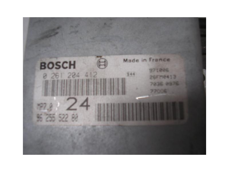 Recambio de centralita : peugeot 605 : 3.0-g-xfz (190,4cv) [1998] para peugeot 605 3.0-g-xfz   referencia OEM IAM 0_261_204_412_