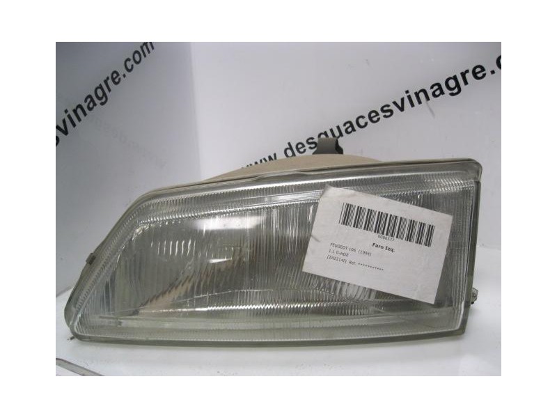 Recambio de faro izq. : peugeot 106 : 1.1 g-hdz (59,98cv) [1994] para peugeot 106 1.1 g-hdz referencia OEM IAM   