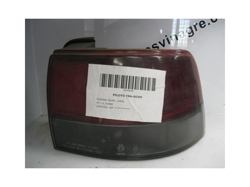 Recambio de piloto trasero dch. : hyundai coupe : t-1.4_turbo (88 cv) [1995] para hyundai coupe t- 1.4_turbo (88 cv) referencia 