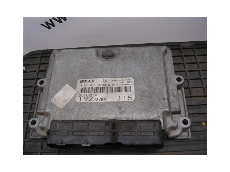 Recambio de centralita : fiat stilo : 1.9 jtd (192a1000)(115 cv)-16v 3p [2002] para fiat stilo 1.9 jtd (192a1000)(115 cv)-16v re