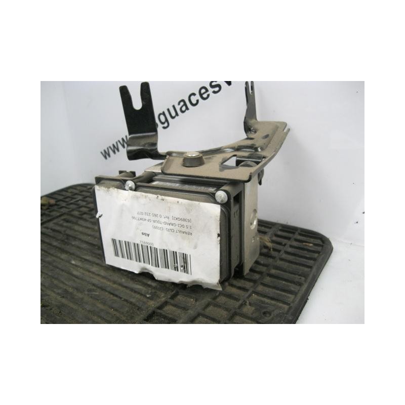 Recambio de abs : renault clio : 1.5 dci-grand-tour-5p-k9kt766(86cv) [2009] para renault clio 1.5 dci-grand-tour-5p-k9kt766 refe