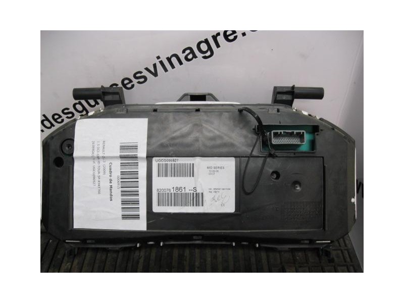 Recambio de cuadro instrumentos : renault clio : 1.5 dci-grand-tour-5p-k9kt766(86cv) [2009] para renault clio 1.5 dci-grand-tour