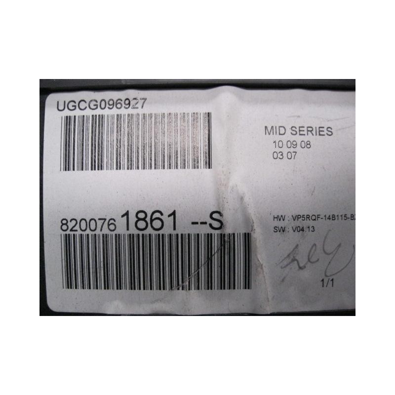 Recambio de cuadro instrumentos : renault clio : 1.5 dci-grand-tour-5p-k9kt766(86cv) [2009] para renault clio 1.5 dci-grand-tour