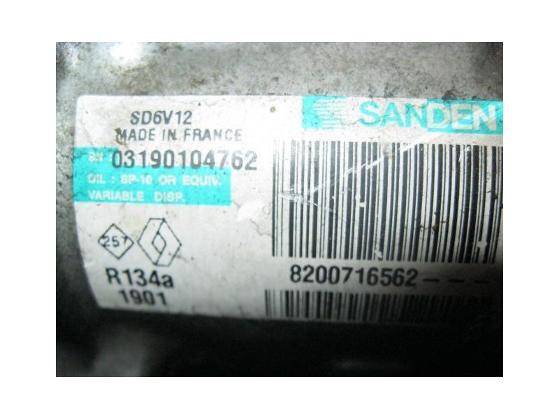 Recambio de aire acondicionado : renault clio : 1.5 td/k9k 17 (63,92cv) [2007] para renault clio 1.5 td/k9k 17 referencia OEM IA