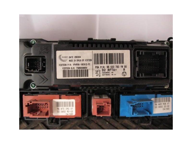 Recambio de mandos calefaccion : peugeot 407 : 2.0-hdi-rhr -144.597 km- (136cv)5p [2004] para peugeot 407 2.0-hdi-rhr -144.597 k