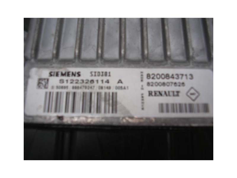 Recambio de centralita : renault clio : 1.5 td dci-(k9kn764) 5p [2009] para renault clio 1.5 td dci-(k9kn764)  5p referencia OEM