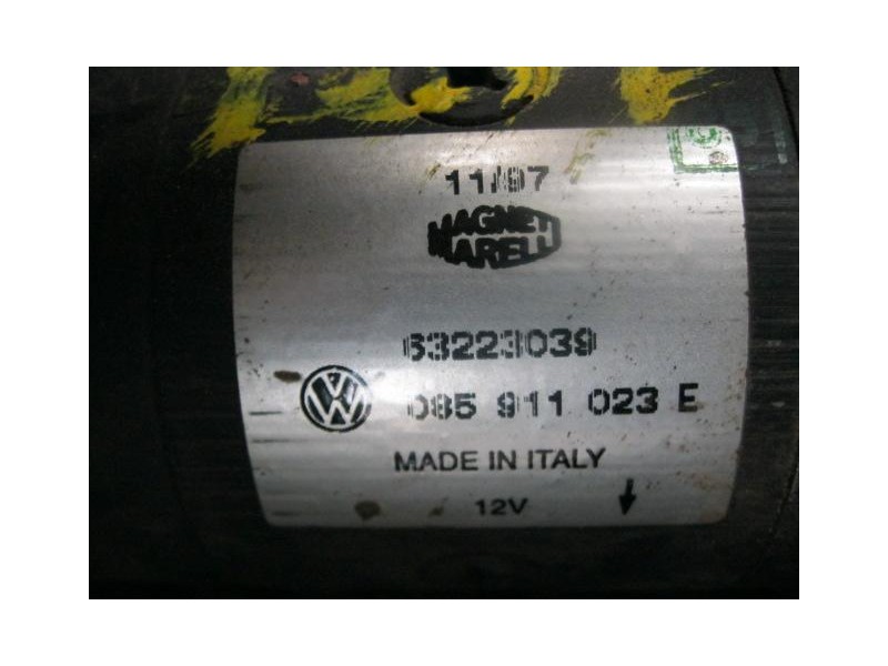 Recambio de motor arranque : volkswagen polo : 1.4 g-aex (59,84cv) 5p [1997] para volkswagen polo 1.4 g-aex  5p referencia OEM I