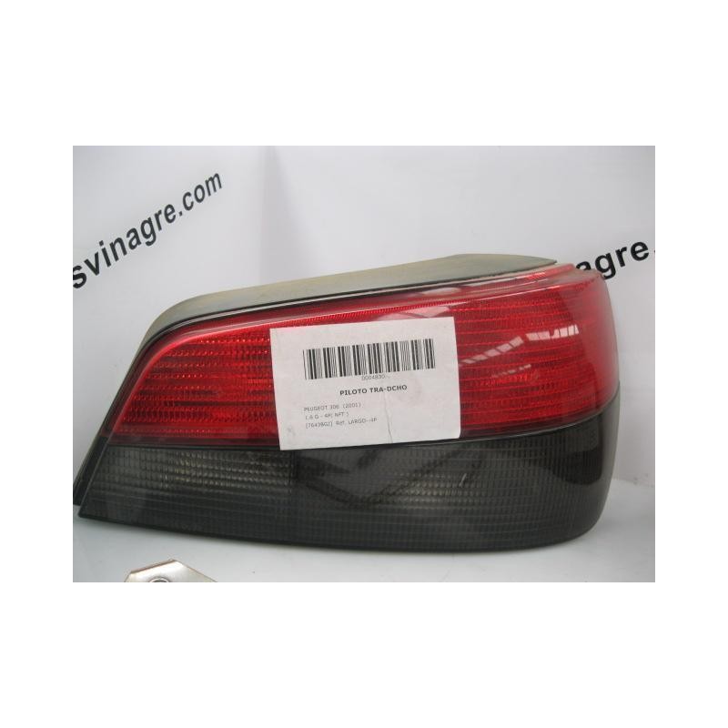 Recambio de piloto trasero dch. : peugeot 306 : 1.9 d 5p-(d-djy) [1997] para peugeot 306 1.9 d 5p-(d-djy) referencia OEM IAM FRA