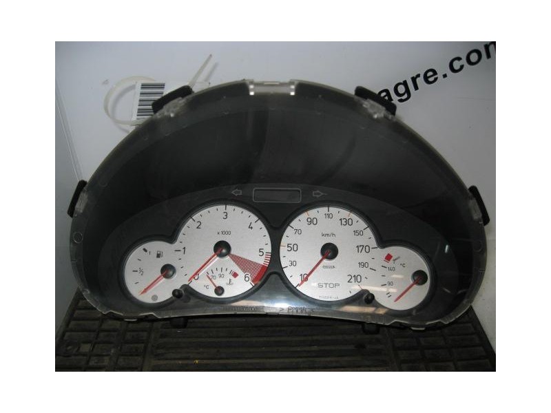 Recambio de cuadro instrumentos : peugeot 206 : 2.0 hdi-rhy (89,76cv) 2p [2004] para peugeot 206 2.0 hdi-rhy referencia OEM IAM 