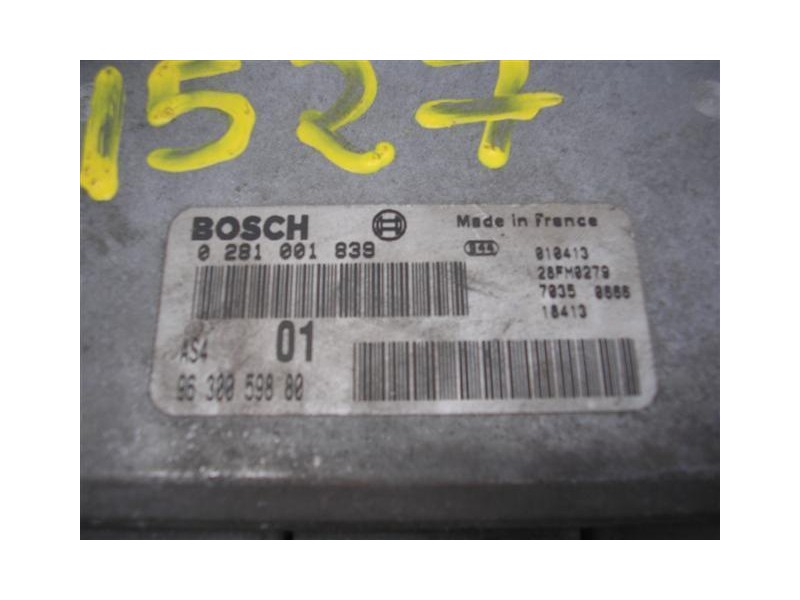 Recambio de centralita : citroen saxo : 1.5 d-vjx (57,12cv) 3p [2001] para citroen saxo 1.5 d-vjx   referencia OEM IAM 028100183