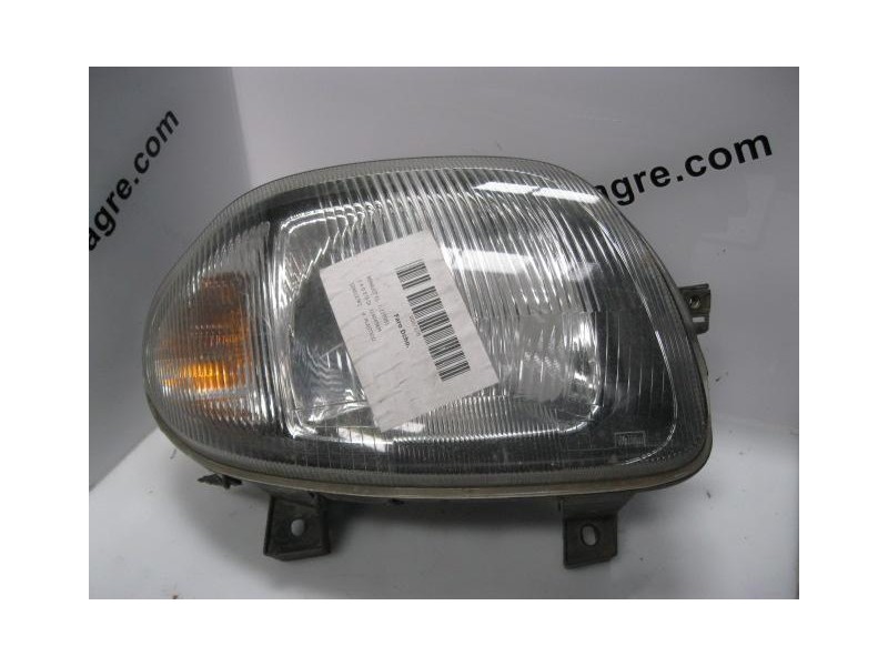 Recambio de faro dcho. : renault clio : 1.4 g e7j-5p-224049km (74,8cv) [1998] para renault clio 1.4 g e7j-5p-224049km referencia