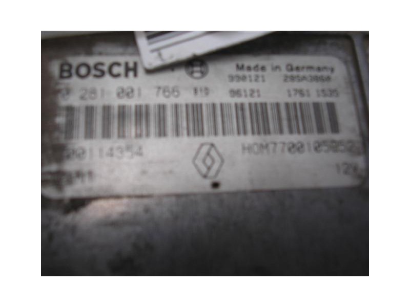 Recambio de centralita : renault laguna : 1.9 dti (d-f9q) (97,92cv) 5p [1999] para renault laguna 1.9 dti (d-f9q)  5p referencia