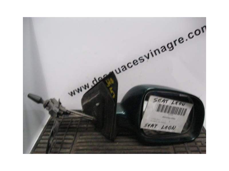 Recambio de retrovisor derecho para seat leon 1.9 tdi (alh ) referencia OEM IAM MANUAL_VERDE  