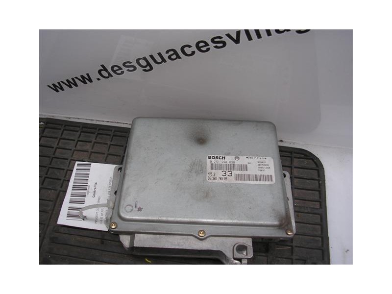 Recambio de centralita : peugeot 306 : 1.6 g/nfz (88,4cv) 4p [1998] para peugeot 306 1.6 g/nfz  4p referencia OEM IAM 0261204628