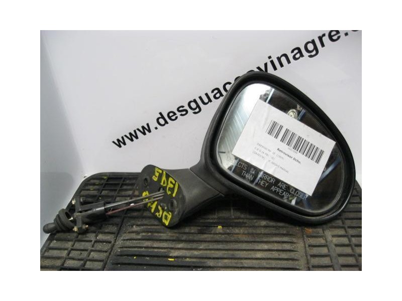 Recambio de retrovisor dcho. : daewoo matiz : 0.8 g (a-f8cv-g) (51cv) [1999] para daewoo matiz 0.8 g (a-f8cv-g) referencia OEM I