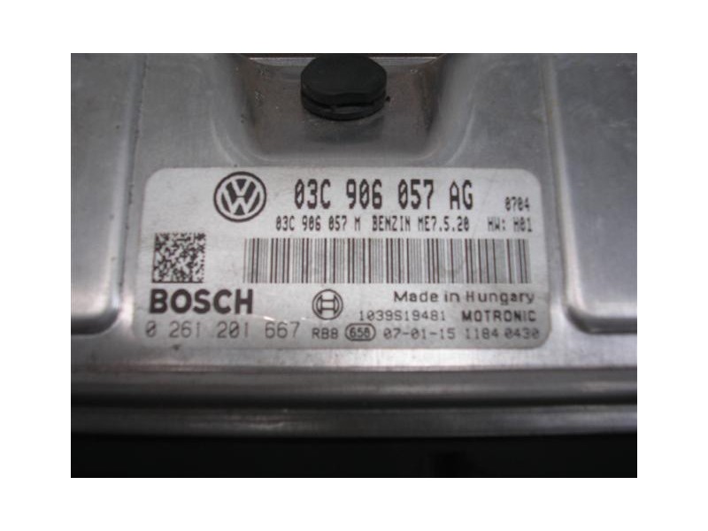 Recambio de centralita : seat ibiza : 1.6 g bts (104,72cv) 5p [2007] para seat ibiza 1.6 g bts    5p referencia OEM IAM 03C90605