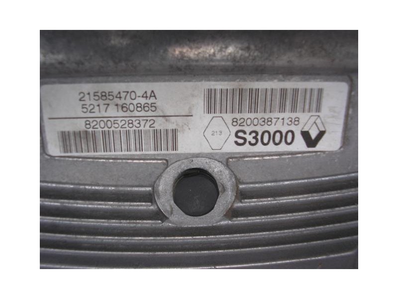 Recambio de centralita : renault megane : (115cv) 1.6/g_16v-4p-k4mt760 [2005] para renault megane 1.6/g_16v-4p-k4mt760 referenci