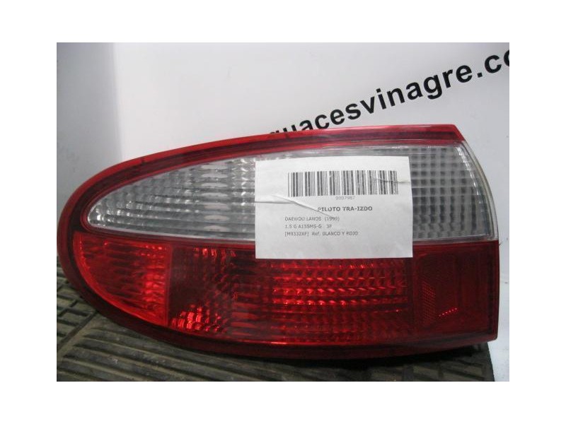 Recambio de piloto trasero izq. : daewoo lanos : 1.5 g a15sms-g (85,68cv) 3p [1999] para daewoo lanos 1.5 g a15sms-g referencia 