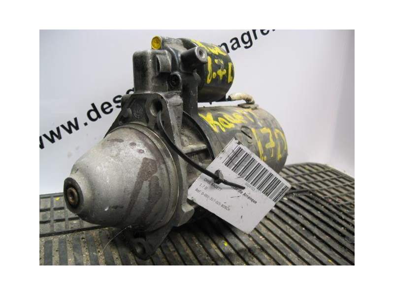 Recambio de motor arranque para opel kadett 1.7 d referencia OEM IAM 0001317025  