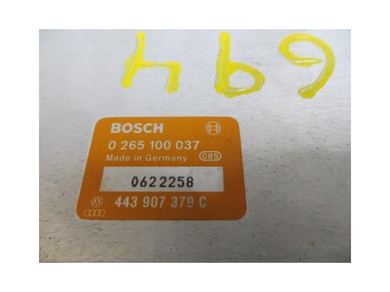 Recambio de centralita : audi 100 : 2.2 g -ku (137,36cv) 5p [1990] para audi 100 2.2 g -ku referencia OEM IAM 0265100037  