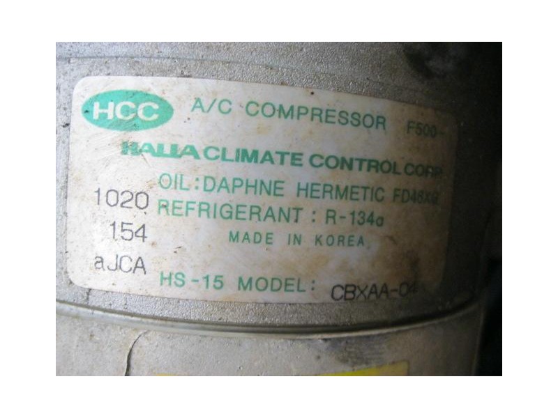 Recambio de aire acondicionado : hyundai accent : 1.3 g 4ea (86,09cv) 5p [2006] para hyundai accent 1.3 g 4ea referencia OEM IAM