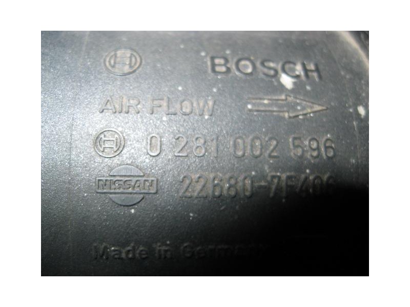 Recambio de caudalimetro : nissan terrano : 2.7 td /td27-ti (125,12cv) 5p [2004] para nissan terrano 2.7 td /td27-ti referencia 