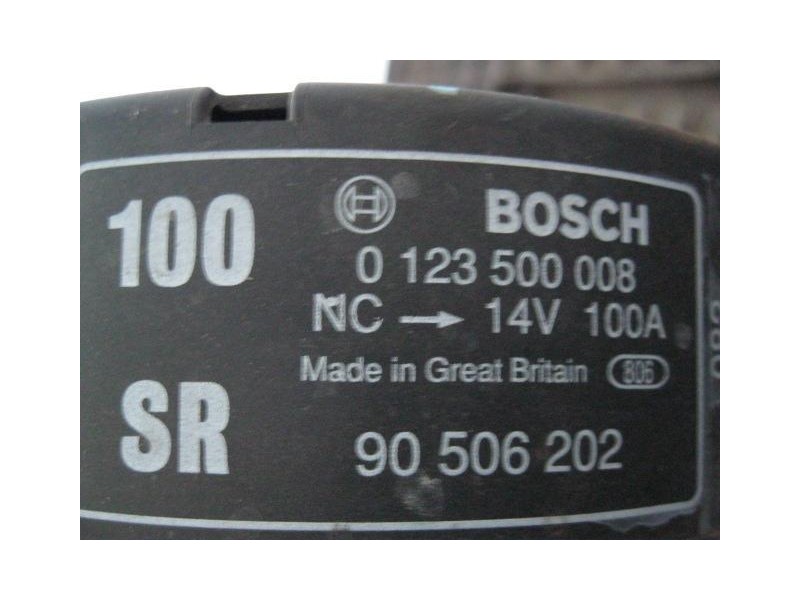 Recambio de alternador : opel vectra : 2.0 td d-x20dth (100,64cv) 5p [2000] para opel vectra 2.0 td d-x20dth   referencia OEM IA