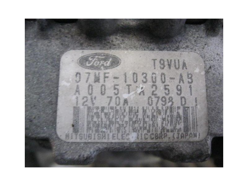 Recambio de alternador : ford fiesta : 1.6 g [1998] para ford fiesta 1.6 g referencia OEM IAM 07MF-10300-AB  