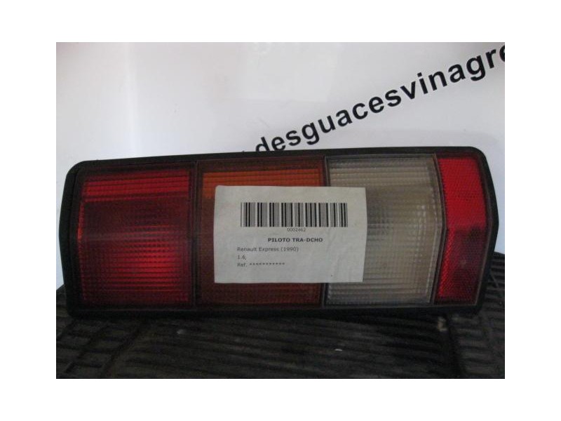 Recambio de piloto trasero dch. : renault express : 1.6 [1990] para renault express 1.6 referencia OEM IAM   