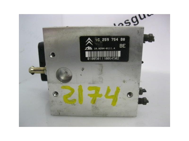Recambio de abs : citroen xantia : 2.0 td -rhy (89,76cv) 4p [2000] para citroen xantia 2.0 td -rhy referencia OEM IAM 9625975480