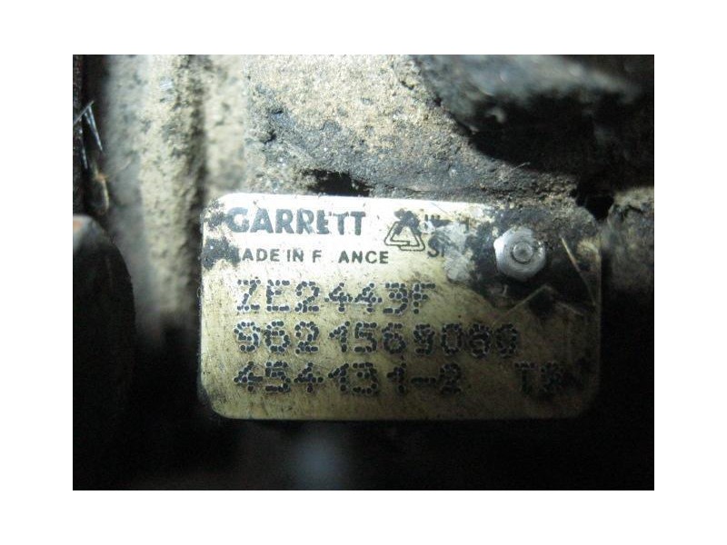 Recambio de turbo : citroen xantia : 1.9 d -d8b (91,8cv) 5p [1997] para citroen xantia 1.9 d -d8b  5p referencia OEM IAM ZE2443F