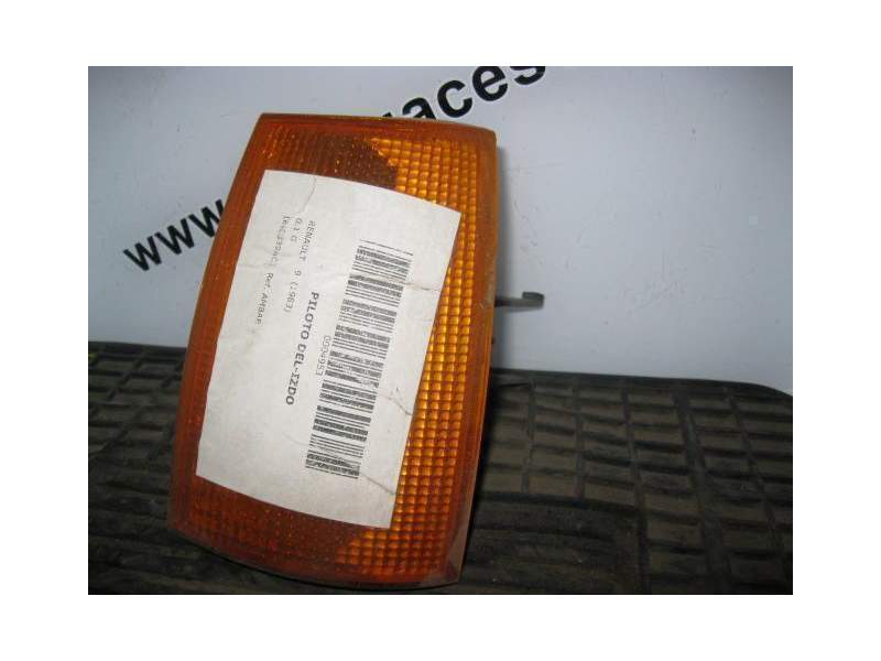 Recambio de piloto delantero izquierdo para renault 9 0.1 g-c1j-explosion referencia OEM IAM AMBAR  