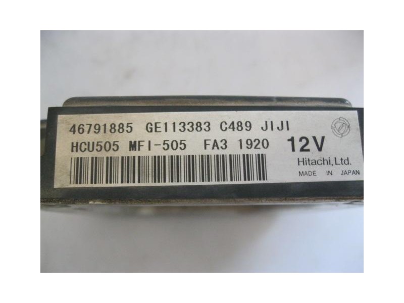Recambio de centralita : fiat stilo : 1.8 i.16v(192a4000)(133,28cv)3p [2002] para fiat stilo )(133,28cv 1.8 i.16v(192a4000 refer