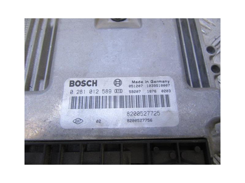 Recambio de centralita : renault scenic : 1.9 dci/f9q e804 (130,56cv) 5p [2006] para renault scenic 1.9 dci/f9q e804 referencia 