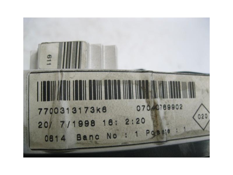 Recambio de cuadro instrumentos : renault kangoo : 1.2 g -d7f (58,48cv) 5p [1998] para renault kangoo 1.2 g -d7f    5p referenci