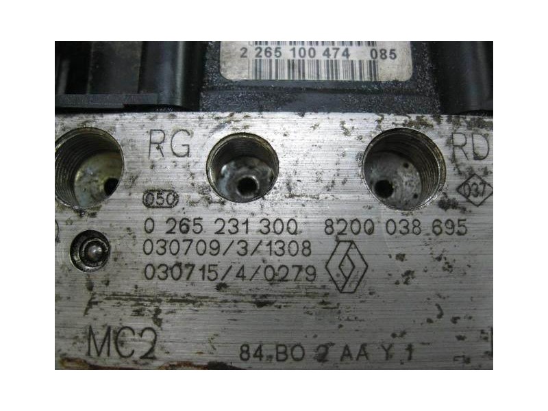 Recambio de abs : renault megane : 1.9 dci-grand tour ranchera f9qb800 [2003] para renault megane 1.9 dci-grand tour ranchera f9