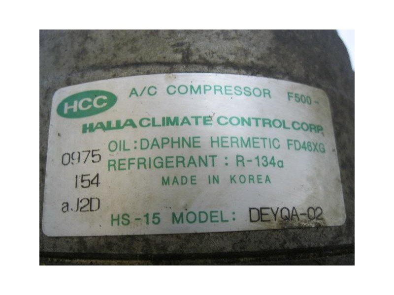 Recambio de aire acondicionado : hyundai accent : 1.5 td -3ea (82,01cv) 5p [2006] para hyundai accent 1.5 td -3ea    5p referenc