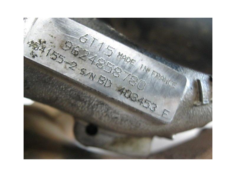 Recambio de turbo : citroen xantia : 2.1 td 5p [1998] para citroen xantia 2.1 td  5p referencia OEM IAM 6T159624858780  