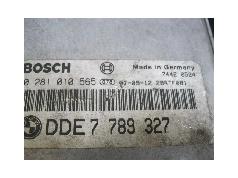 Recambio de centralita : bmw 320 : 2.0 td -204d4 (149,6cv) 3p [2001] para bmw  320 2.0 td -204d4 referencia OEM IAM 0281010565  