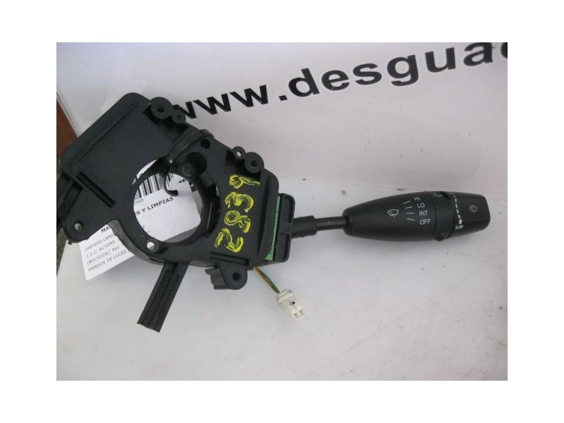 Recambio de mando luces y limpias : daewoo lanos : 1.5 g -a15sms (85,68cv) 3p [1998] para daewoo lanos 1.5 g -a15sms referencia 