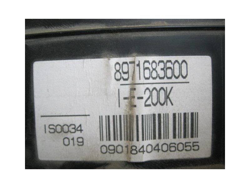 Recambio de cuadro instrumentos : opel monterey : 3.0 td td-4jxltodoterreno(159,12cv) 3p [1998] para opel monterey 3.0 td td-4jx
