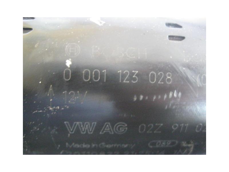 Recambio de motor arranque : skoda fabia : 1.6 td-cay (75cv) [2011] para skoda fabia 1.6 td-cay    referencia OEM IAM 0001123028