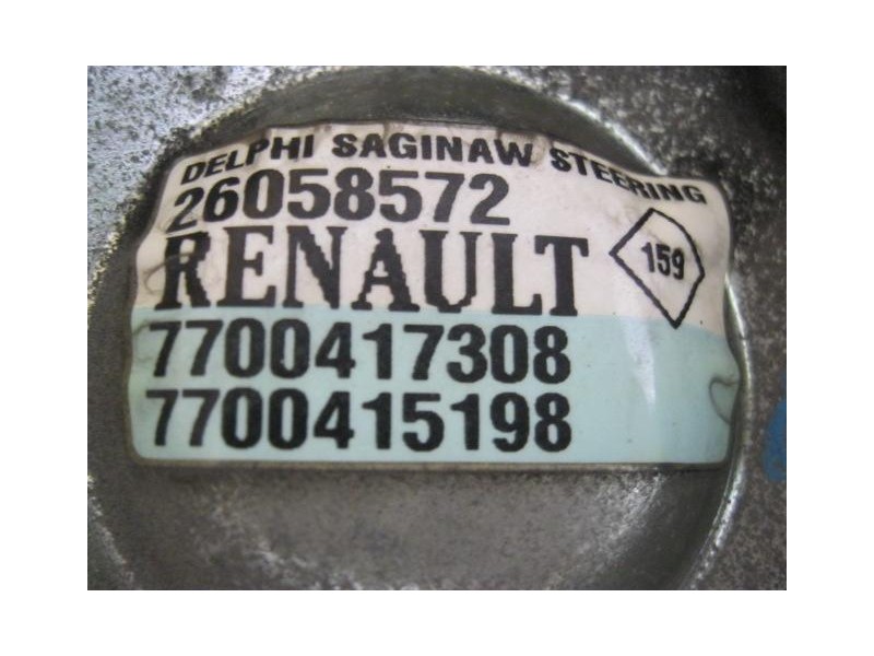 Recambio de bomba dirección : renault megane : 1.9 d/f9q q7 (80,24cv) 5p [2002] para renault megane 1.9 d/f9q q7 referencia OEM 