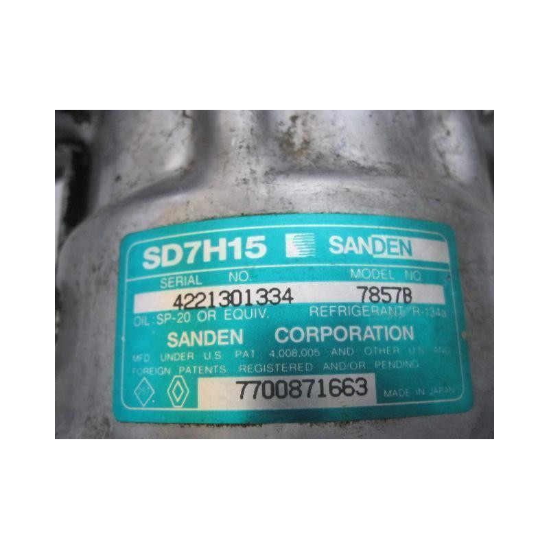 Recambio de aire acondicionado : renault safrane : 2.2 g -j7t (107,44cv) 5p [1993] para renault safrane 2.2 g -j7t    referencia