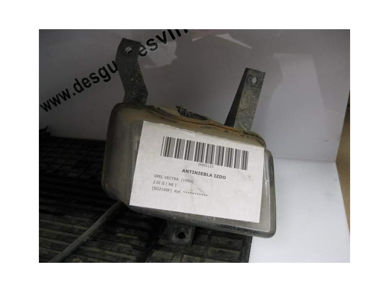 Recambio de antiniebla izquierdo para opel vectra 2.0i g ( ne ) referencia OEM IAM BLANCO  