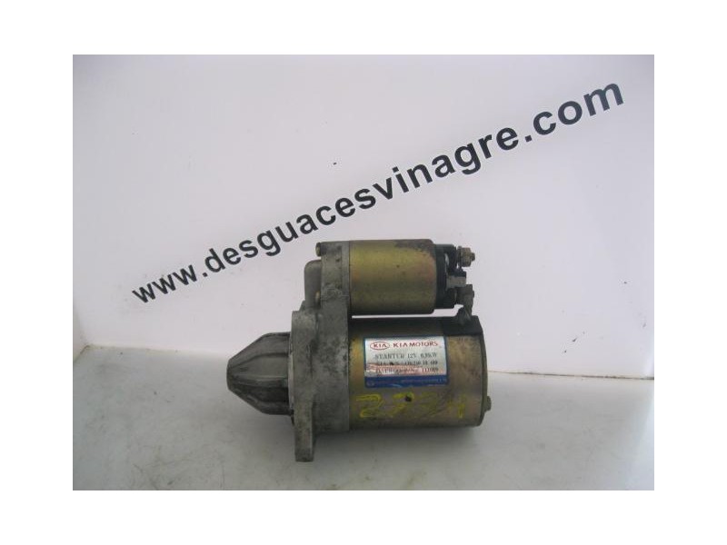 Recambio de motor arranque : kia sephia : 1.5 g-bfd (88cv) sephia ii 4p [1998] para kia sephia 1.5 g-bfd sephia ii referencia OE